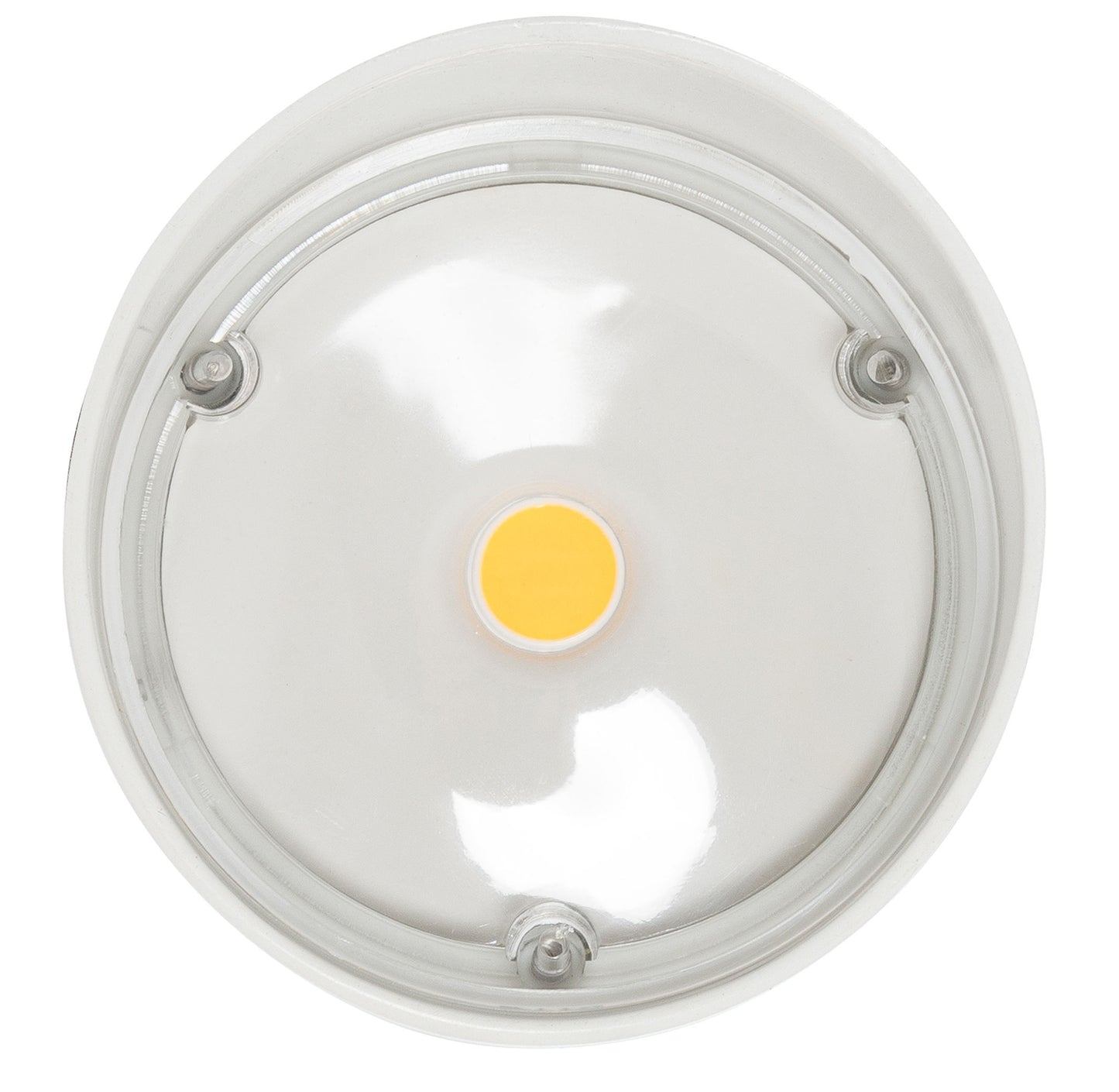 Weatherproof LED Round Flood Heads, 120V, 3000K