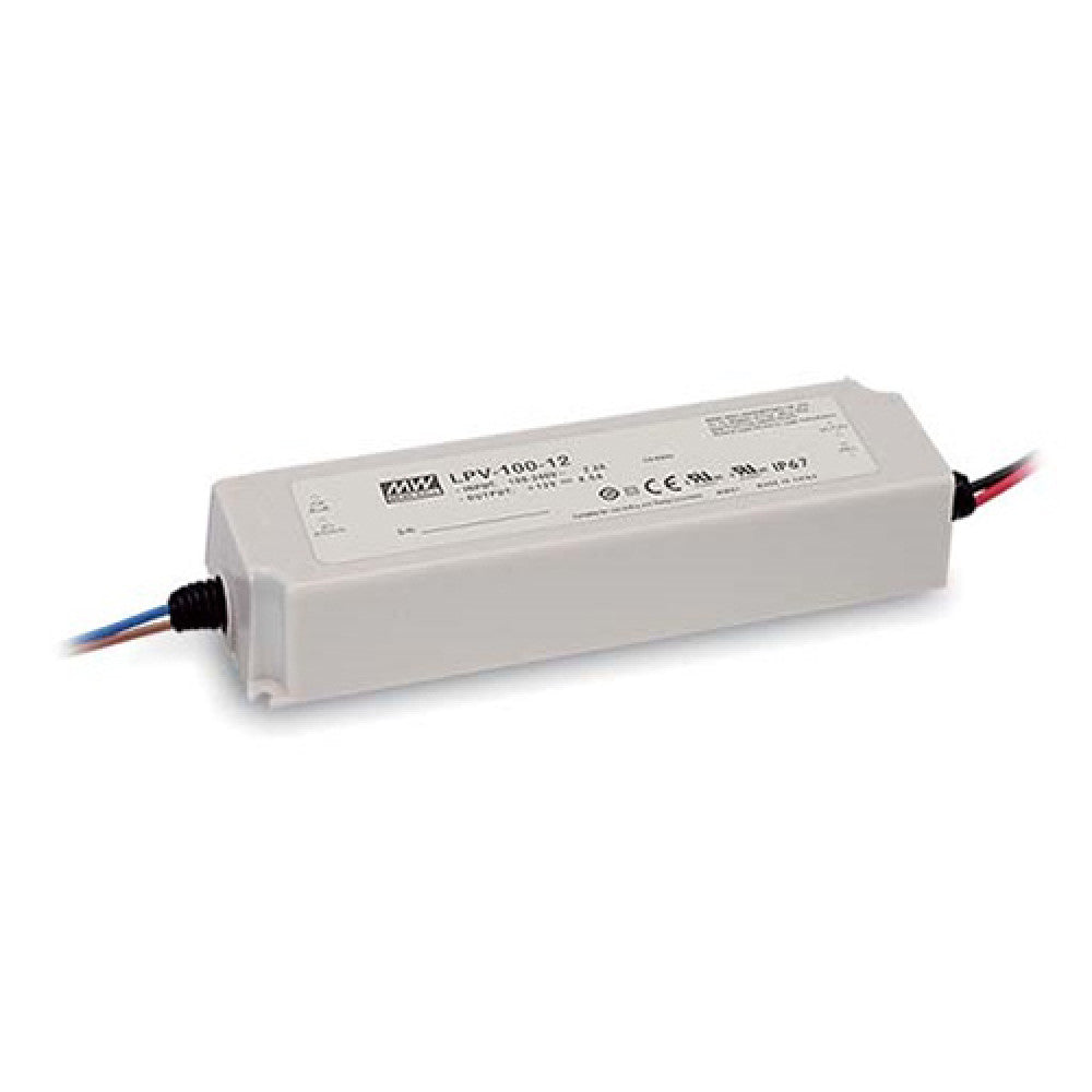 Waterproof UL Mean Well Power Supply 12VDC 100W