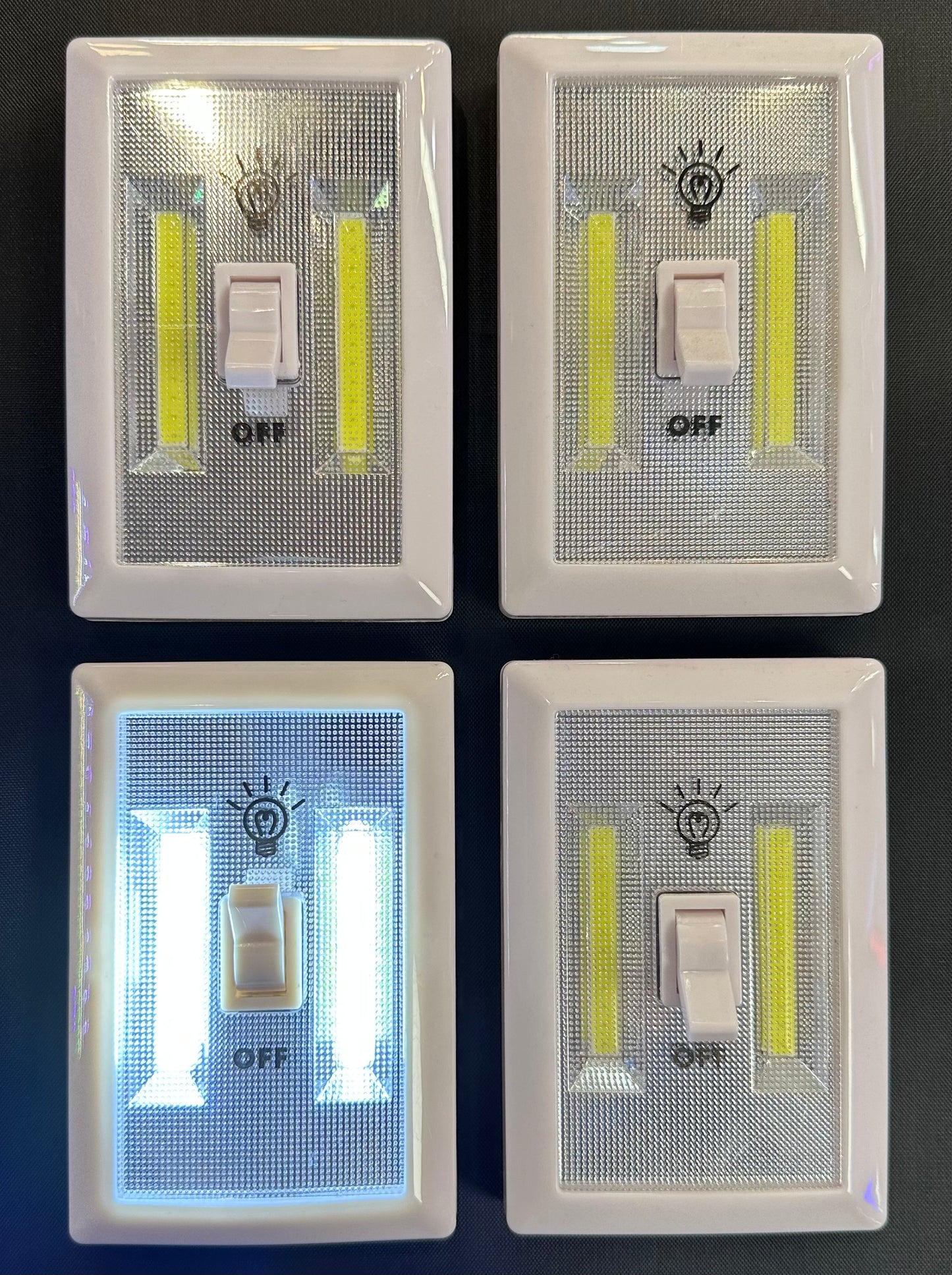 LED Super Bright Flip Light Night Light (Pack of 4)