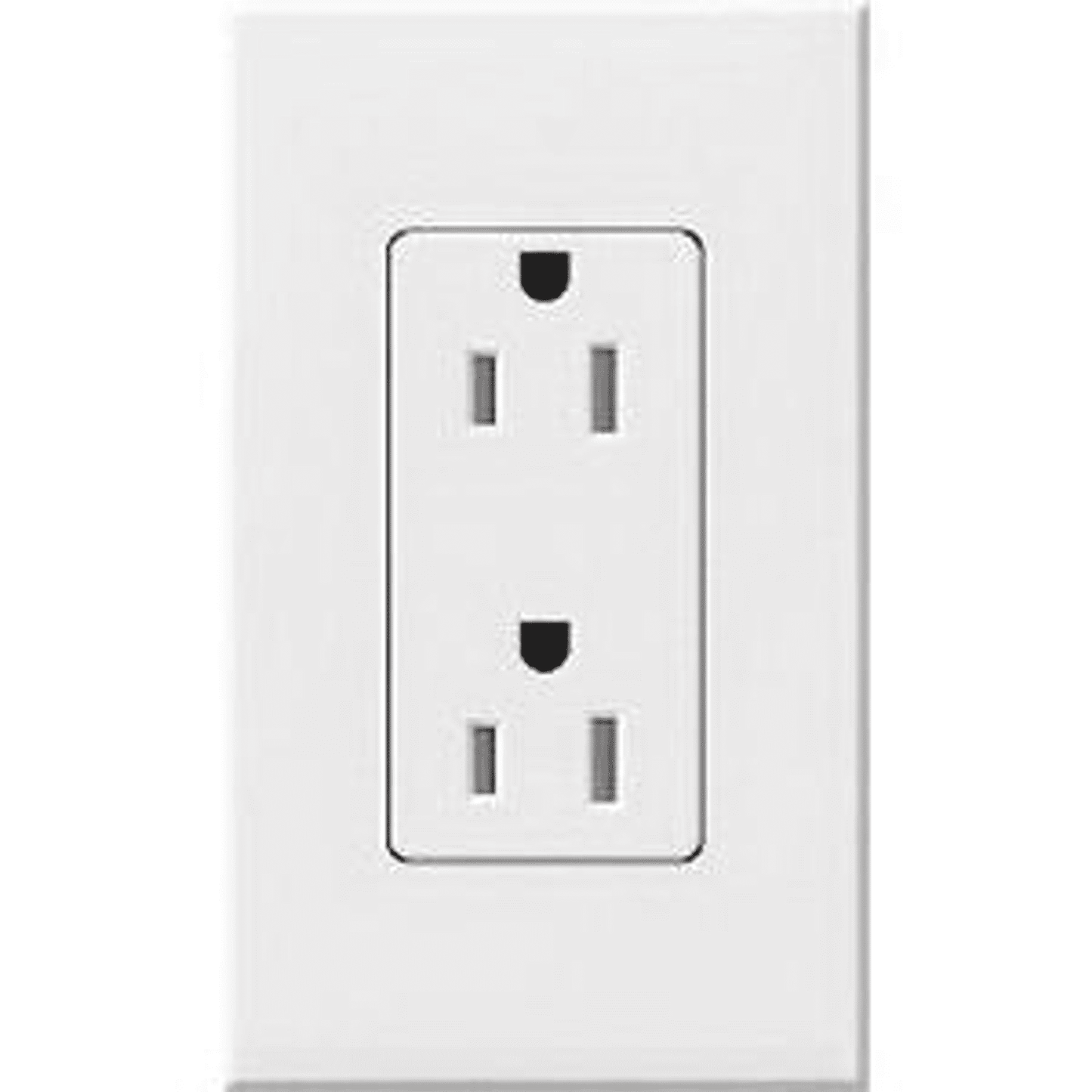 Lutron NT 20 A Tamper Resist Receptacle White