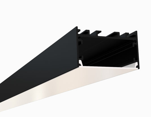 Surface / Pendant Black LED Channel - 455ASL-B