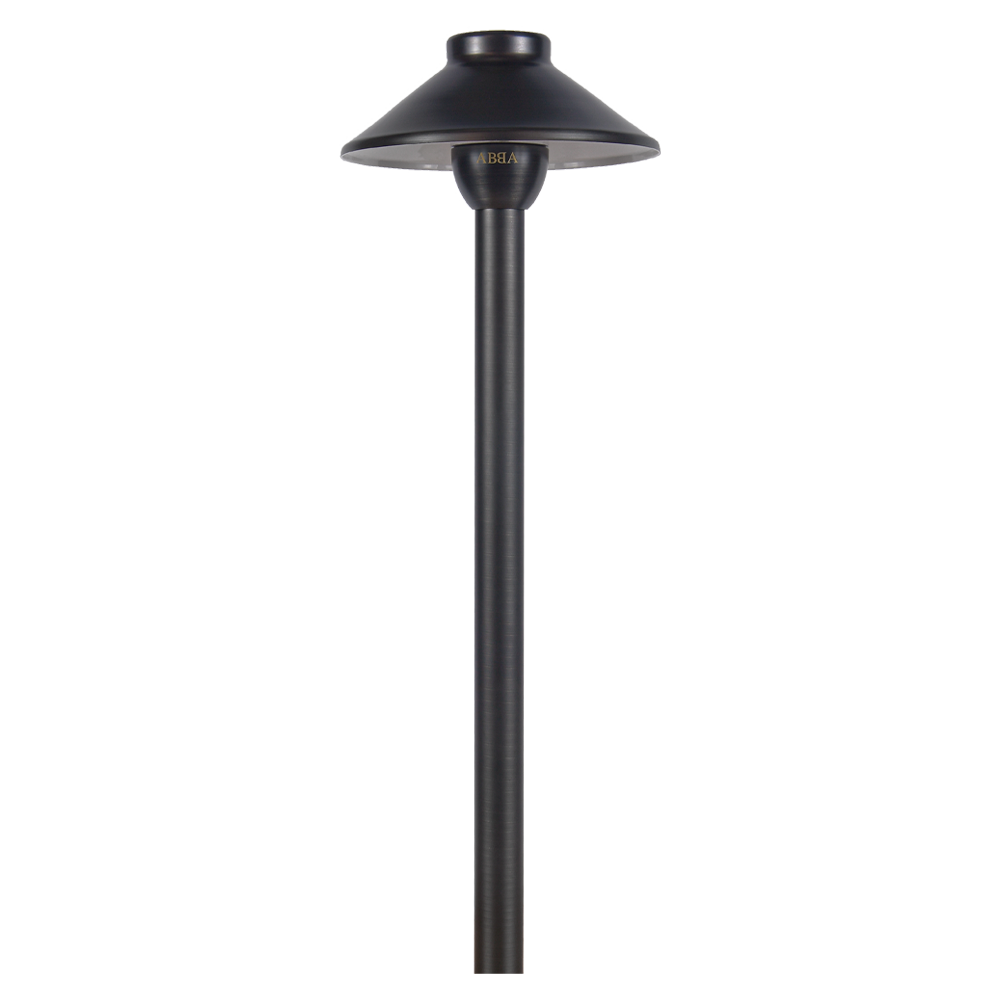 Clear Brass Path Light - PLB02