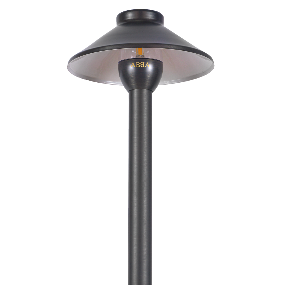 Clear Brass Path Light - PLB02
