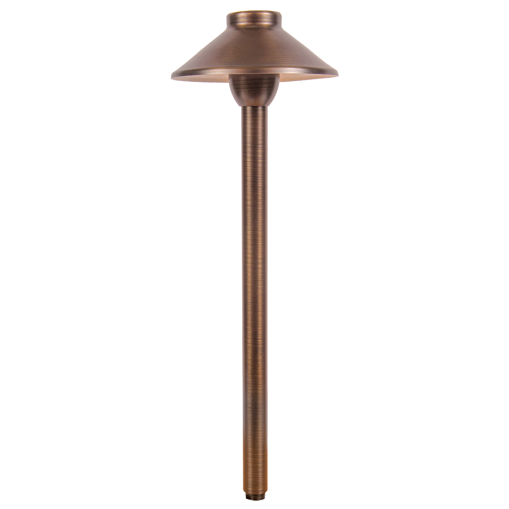 Clear Brass Path Light - PLB02