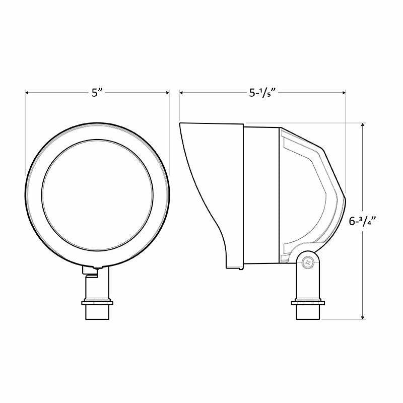 LED 120V Garden Flood Lights - WESTGATE