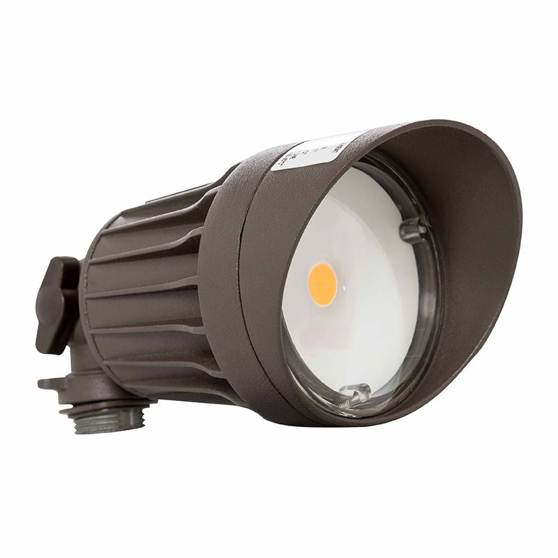 Weatherproof LED Round Flood Heads, 120V, 3000K